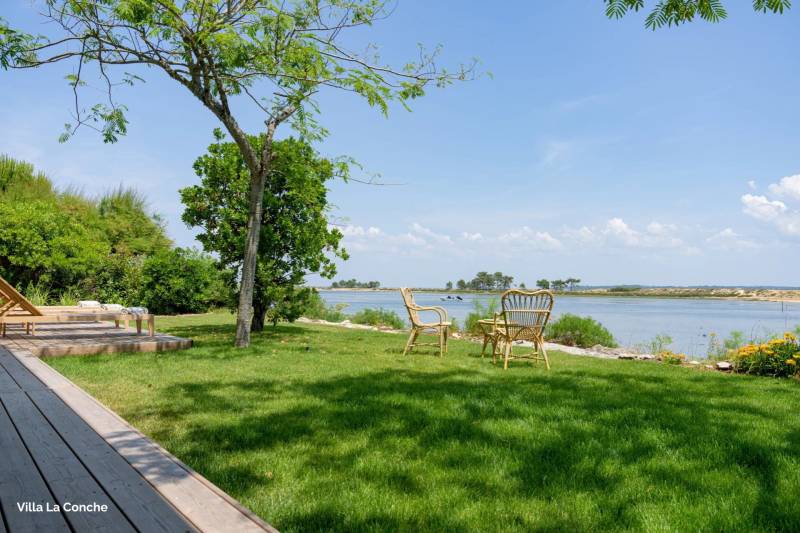 Quartier du Mimbeau, Cap Ferret, en première ligne sur le Bassin d’Arcachon