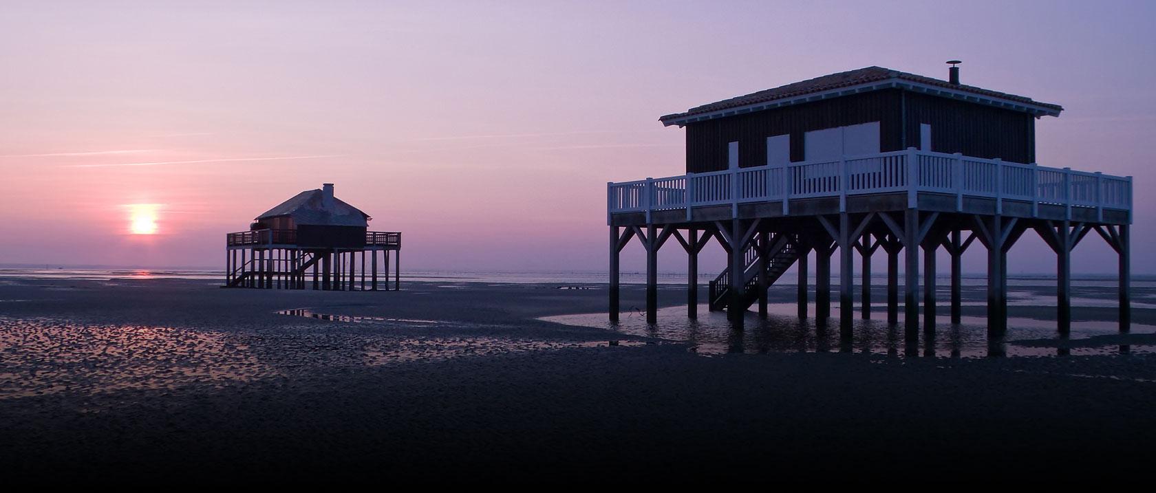 maison avec vue sur l'ile au oiseaux