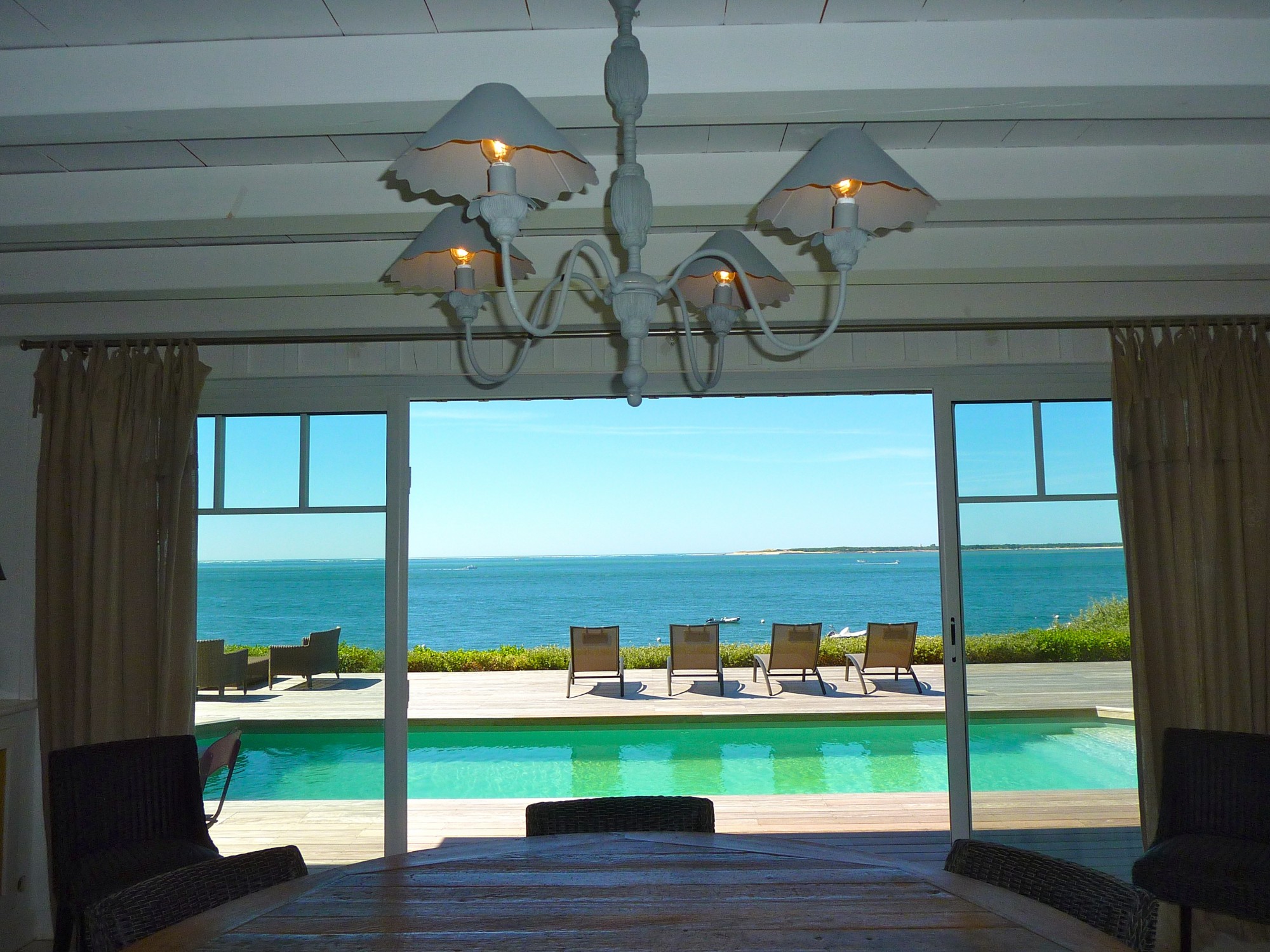 VILLA AVEC PISCINE ET VUE MER ET BANC D'ARGUIN