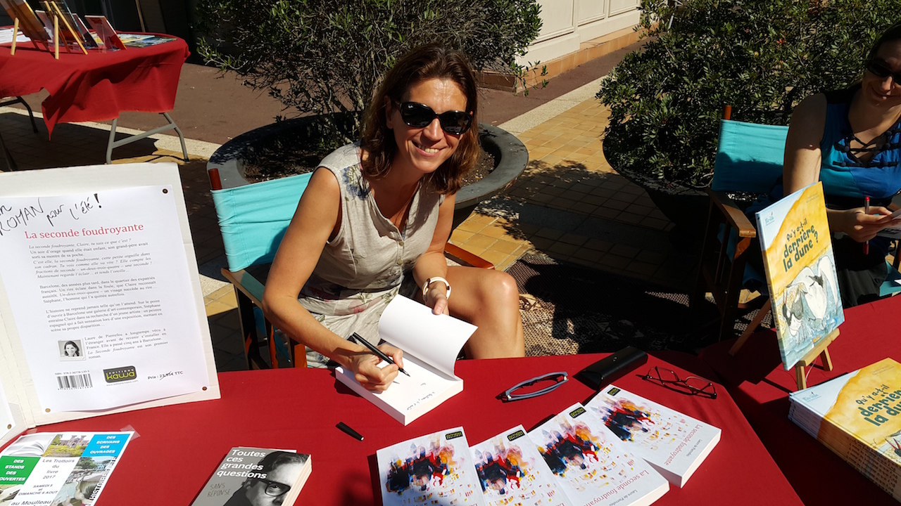 une pylataise publie son premier roman